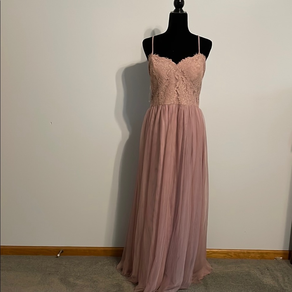 Pink Pleated Sweetheart Sundress for Prom